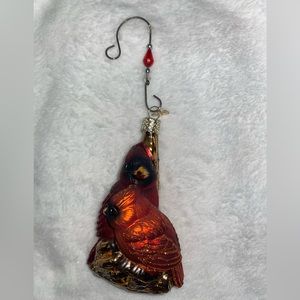 Old World Cardinal Ornament